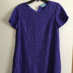 Size 8 Purple Swing Dress